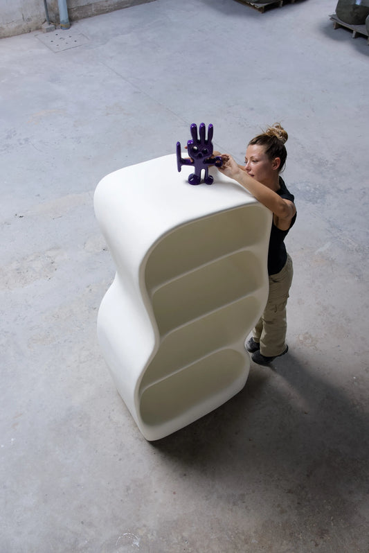 rock like book shelf